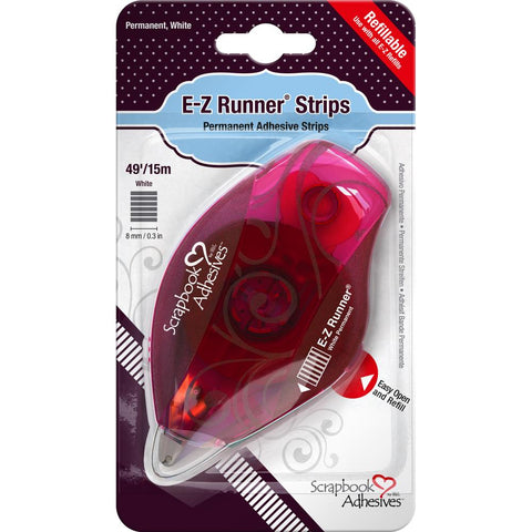 Scrapbook Adhesives E-Z Runner Permanent Strips Dispenser