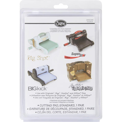 Sizzix BIGkick/Big Shot/Vagabond Standard Cutting Pads (1 Pair)