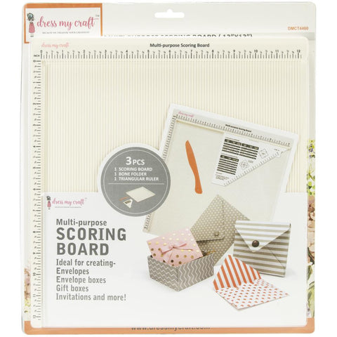 Dress My Craft 12"x 12" Multi Purpose Scoring Board