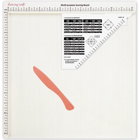 Dress My Craft 12"x 12" Multi Purpose Scoring Board