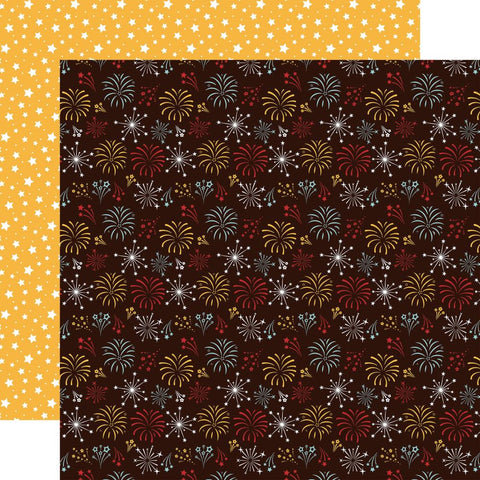 Echo Park 12"x 12" Fun Fireworks (A Magical Voyage) Double-Sided Paper