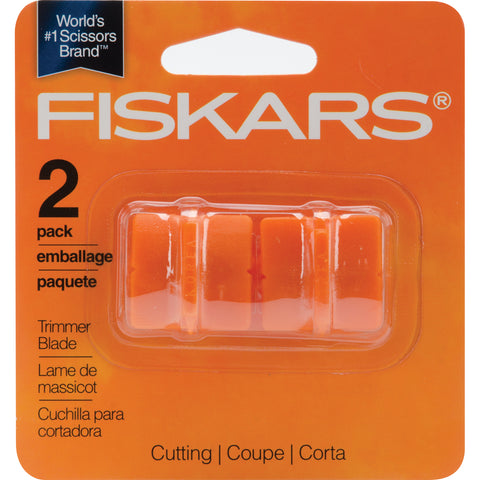 Fiskars Paper Trimmer Replacement Blades (Blade Style "G") 2/Pkg (Non-returnable item, check paper trimmer carefully for correct blade replacement)