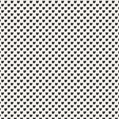 12"x 12" Black & White Ohio (Small) Paper
