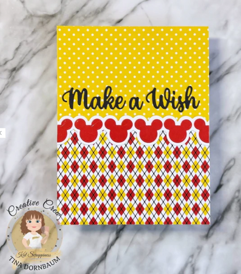 Kat Scrappiness - Magical Mouse Layered Border Dies