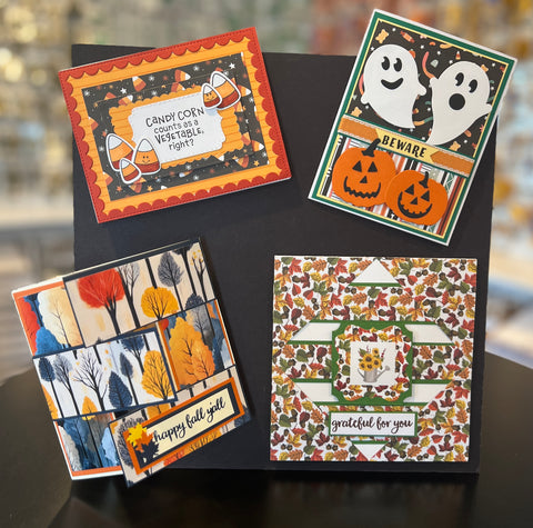 Pat's "Welcome to Fall" Card Class
