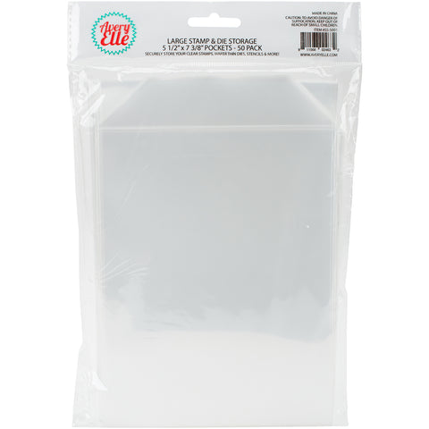 Avery Elle Stamp & Die Large Storage Pockets 50/Pkg