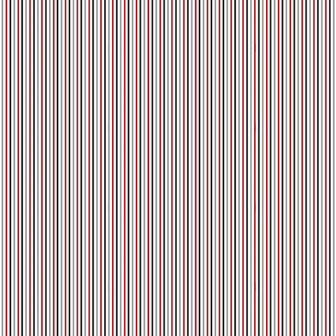 12"x 12" Custom Thin Stripes Paper #25496