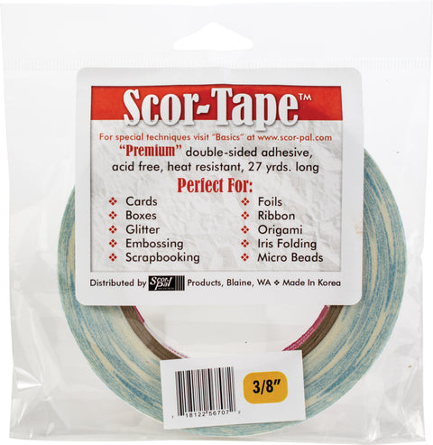 Scor-Tape - 3/8" Double-sided Adhesive