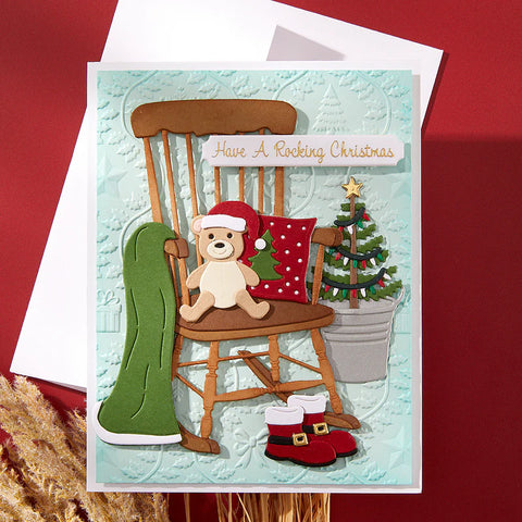 Spellbinders - Country Christmas 3D Embossing Folder (Country Christmas Collection)