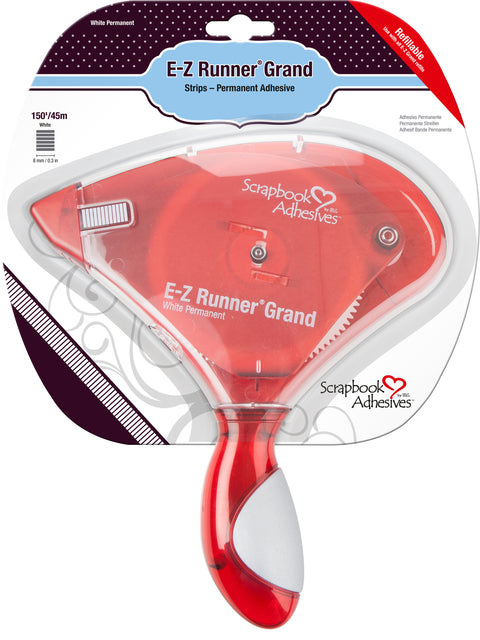 Scrapbook Adhesives E-Z Runner Grand Permanent Strips Adhesive