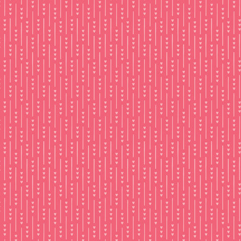 12'x 12" Valentine #2 Pack - 2 Floral & Pink Hearts Double-Sided Paper