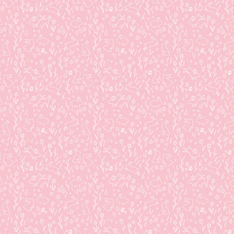 12'x 12" Easter Bunny Outline Double-Sided Paper