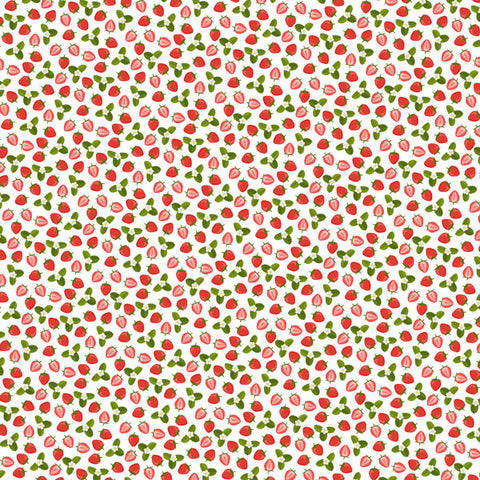 12"x 12" Strawberry Gingham Double-Sided Paper