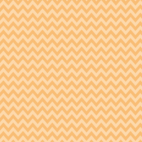 12"x 12" Birthday Dots & Orange Chevron Paper (Double-sided)