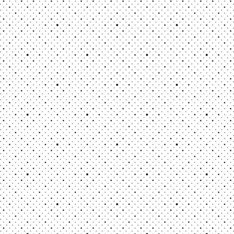 12"x 12" B&W Shapes Plaid & Dots Be Square Double-Sided Paper