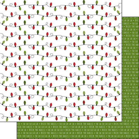 12"x 12" Christmas Pattern (7 & 8) Double-Sided Paper
