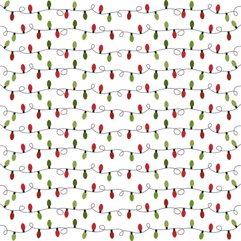 12"x 12" Christmas Pattern (7 & 8) Double-Sided Paper