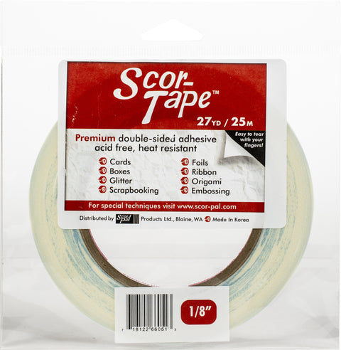 Scor-Tape - 1/8" Double-sided Adhesive