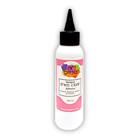 Art Glitter Glue - 4 oz (Designer Dries Clear Adhesive)