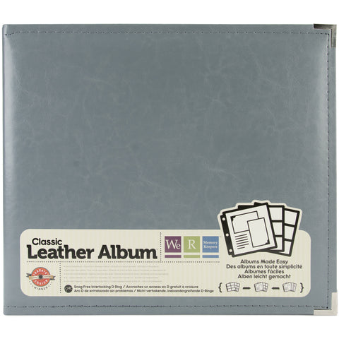 We R Memory Keepers 12"x 12" D-Ring Leather Album (Multiple Colors Available)