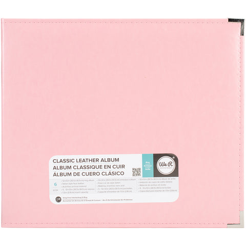 We R Memory Keepers 12"x 12" D-Ring Leather Album (Multiple Colors Available)