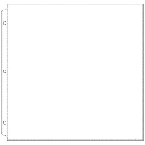 We R Memory Keepers 12"x 12" Ring Page Protectors - 10/Pkg