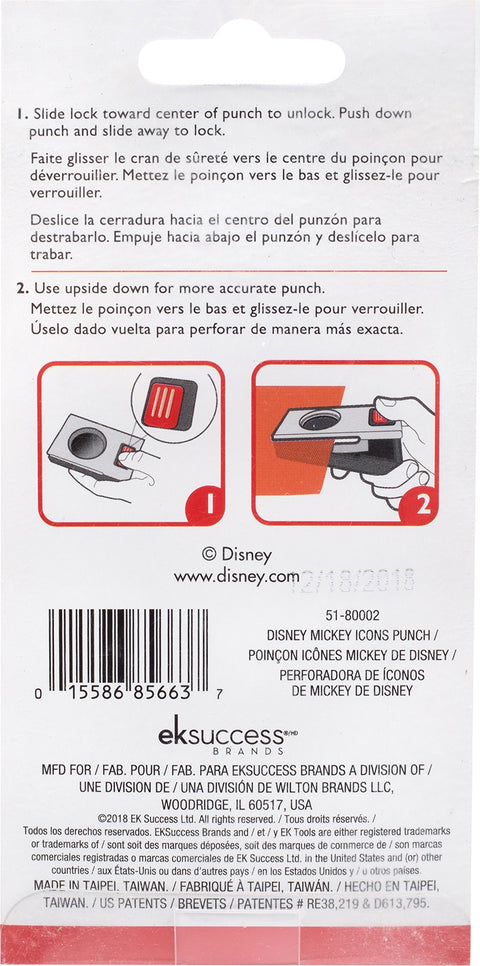 EK Tools - Disney Mickey Icons Confetti Punch
