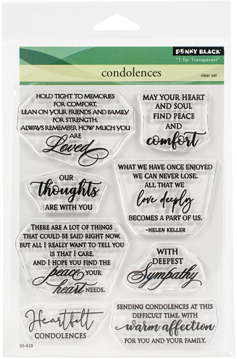 Penny Black - Condolences Stamp Set