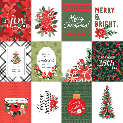 Carta Bella 12"x 12" Merry Journaling Cards Double-Sided Cardstock