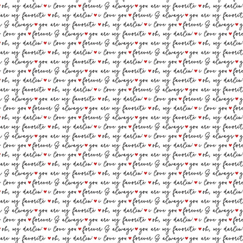 Echo Park 12"x 12" Love Notes (Oh My Darlin') Double-sided Paper