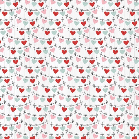 Echo Park 12"x 12" Love Notes (Hearts Full of Love) Double-sided Paper