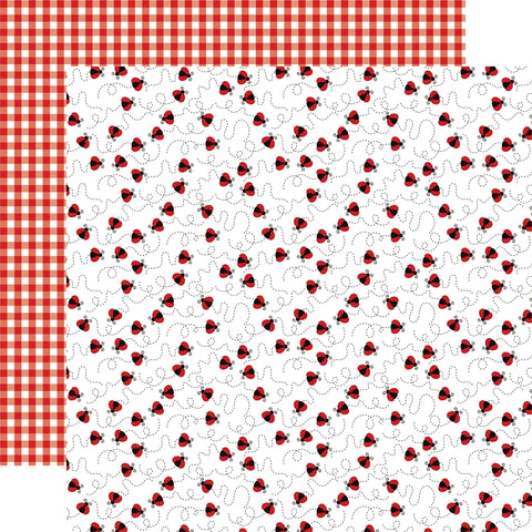 Echo Park 12"x 12" Wild & Free (Little Ladybug Collection) Double-Sided Paper