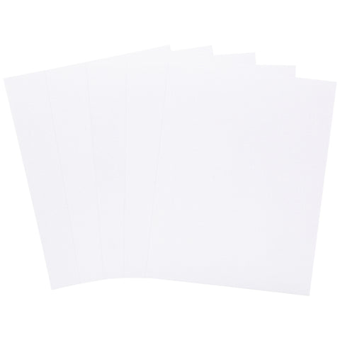 Harmony - 8.5"x 11" Crystal White Glitter Cardstock (103#/280gsm)