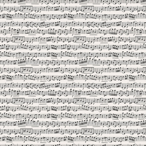 PhotoPlay - 12"x 12" Sheet Music (Music Notes) Double-Sided Paper