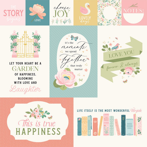 Carta Bella - 12'x 12" Magic Journaling Cards (Secret Garden) Double-Sided Paper