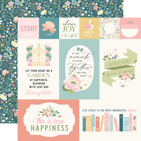Carta Bella - 12'x 12" Magic Journaling Cards (Secret Garden) Double-Sided Paper