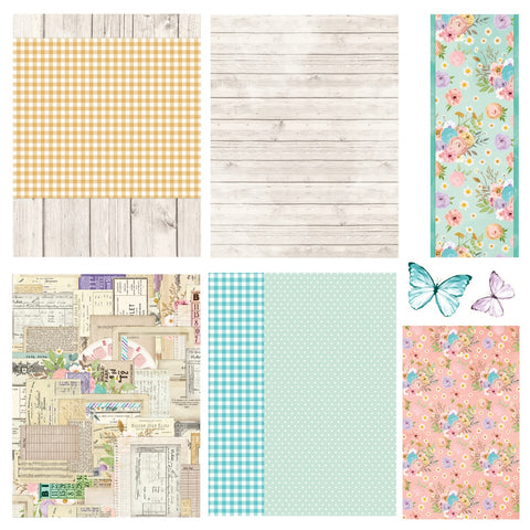 Simple Stories - 12x12 Simple Vintage Flower Shoppe Collection Kit (95 Pieces)