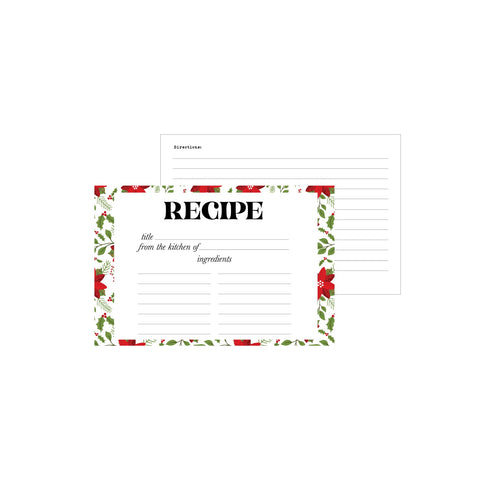Echo Park - 4"x 6" Have a Holly Jolly Christmas Recipe