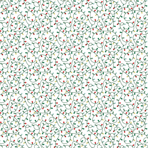 Echo Park 12"x 12" Red Snowflakes (Christmas Express) Double-Sided Paper