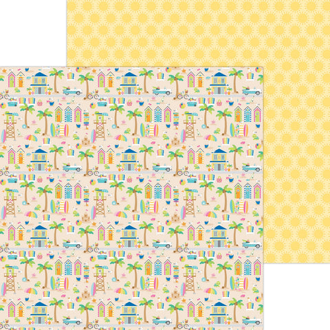 Doodlebug - 12"x 12" Summer Fun (Summer Fun) Double-Sided Paper
