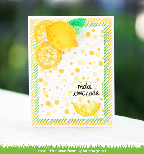 Lawn Fawn - Zesty Lemon Dies