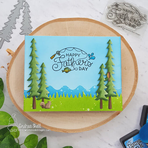 Newton's Nook - Father's Day Stamp