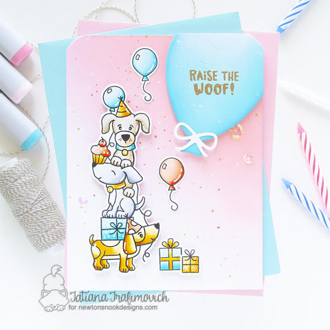Newtons Nook - Birthday Barks Stamp Set