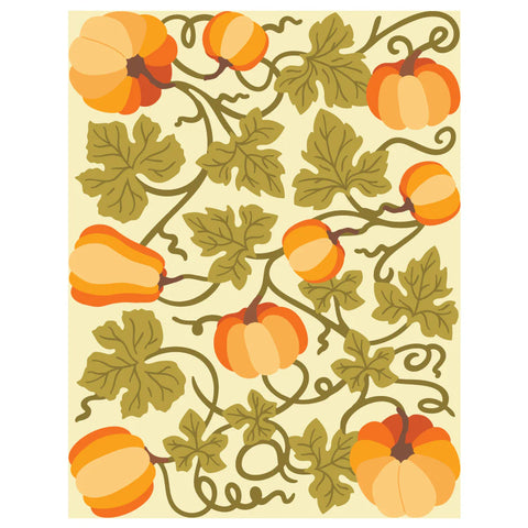 Honey Bee - Bold Background: Pumpkin Patch Die