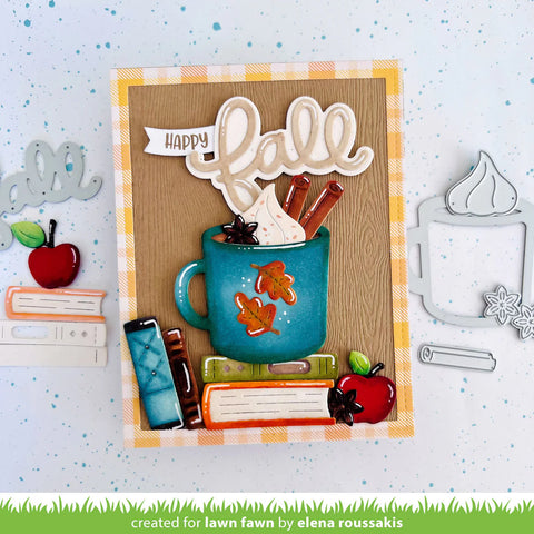 Lawn Fawn - Build-a-Drink Mug Add-On Dies