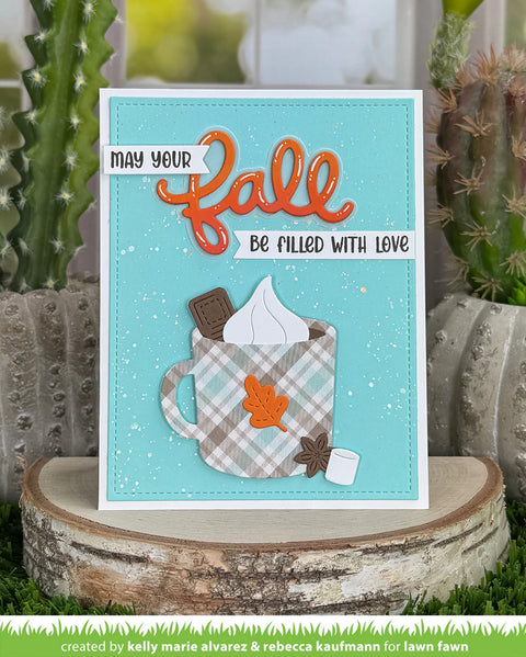 Lawn Fawn - Build-a-Drink Mug Add-On Dies