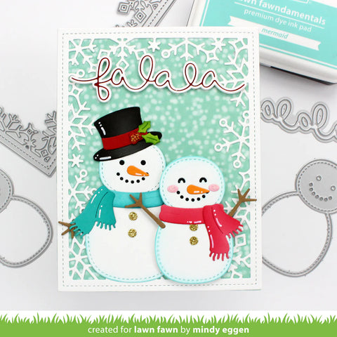 Lawn Fawn - Build-a-Snowman Dies