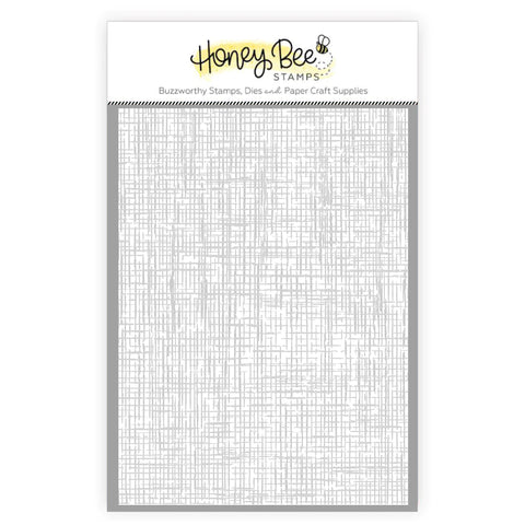 Honey Bee - Burlap Embossing Folder