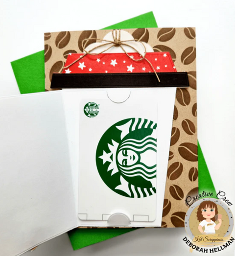 Kat Scrappiness - Cuppa Joe Gift Card Tag Die