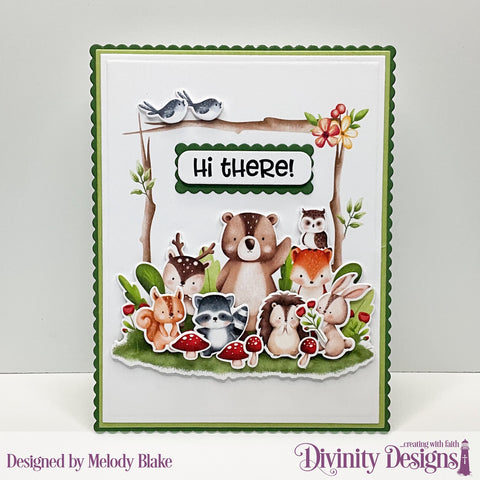 Divinity Designs - Woodland Wonderland Paper/Die Duo